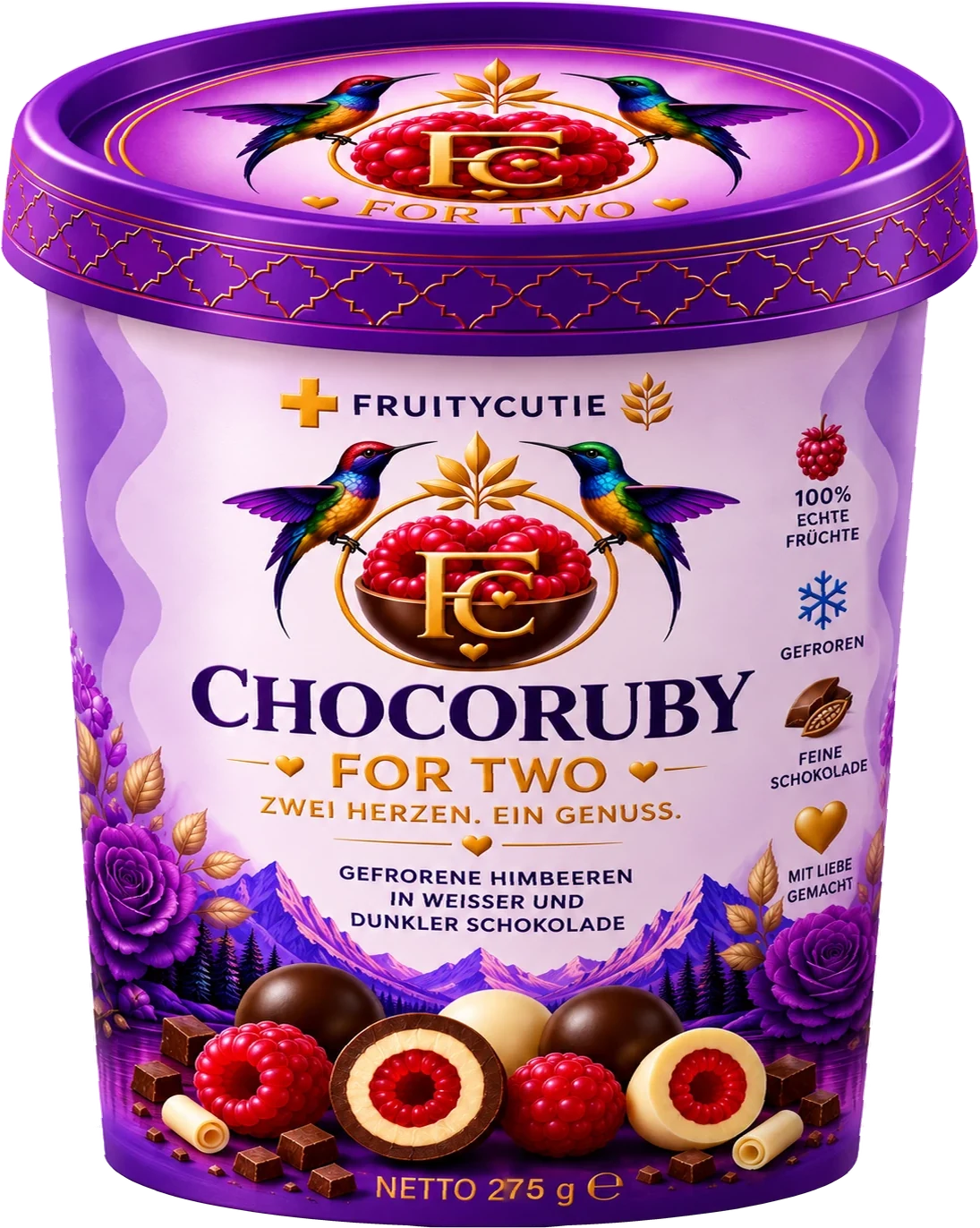 CHOCORUBY FOR TWO, 275 g